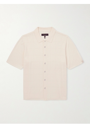Rag & Bone - Dalton Checked Wool and Lyocell-Blend Shirt - Men - Neutrals - XS