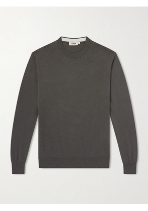 Altea - Cotton and Cashmere-Blend Sweater - Men - Gray - S