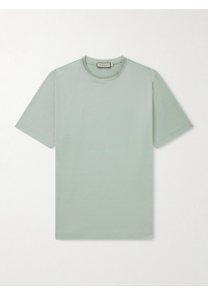 Canali - Cotton-Jersey T-Shirt - Men - Blue - IT 46