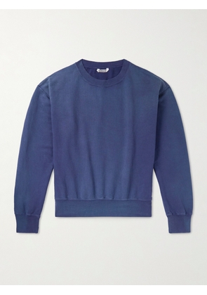 Auralee - Cotton-Jersey Sweatshirt - Men - Blue - 3