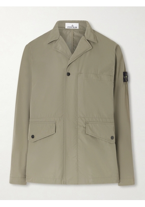 Stone Island - Logo-Appliquéd Twill Jacket - Men - Green - S