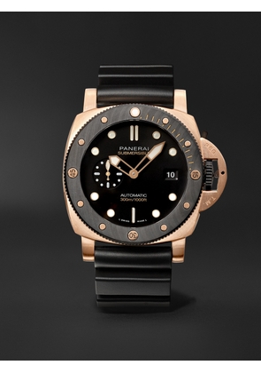 Panerai - Submersible QuarantaQuattro Automatic 44mm Goldtech™ OroCarbo and Rubber Watch, Ref. No. PAM02070 - Men - Black