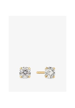 Womens Sif Jakobs Venice Solitaire 14ct Gold and 0.22ct Lab Grown Diamond Earrings