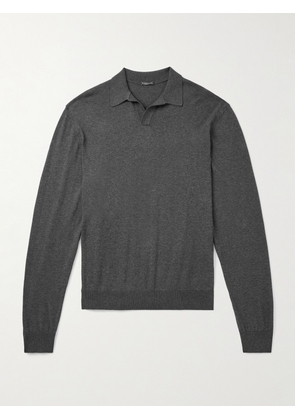 Rubinacci - Cotton Polo Shirt - Men - Gray - IT 46