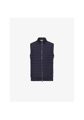 Mens Arne Hybrid Quilted Stretch-Woven Gilet
