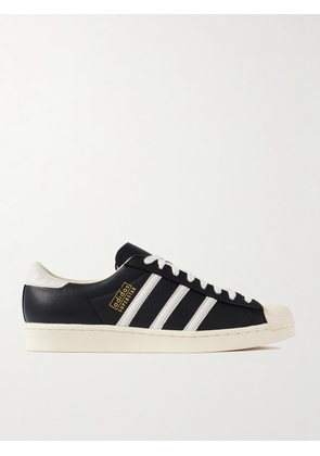 adidas Originals - Superstar Vintage Leather Sneakers - Men - Black - 6
