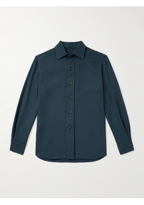 Rubinacci - Blanket Wool Shirt - Men - Blue - S