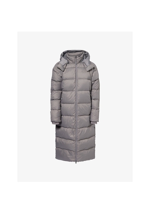 Womens The North Face City Hooded Shell-Down Padded Parka Coat