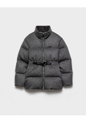 Loden down jacket