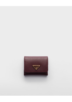 Small Saffiano leather wallet
