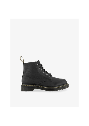 Womens Dr. Martens 101 6-Eyelet Leather Ankle Boots
