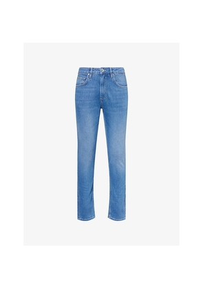 Mens Vingt Quatre Taylor Slim-Fit Denim Jeans