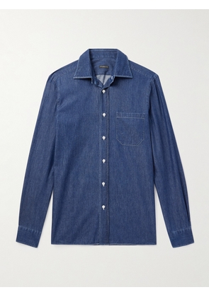 Rubinacci - Denim Shirt - Men - Blue - XS