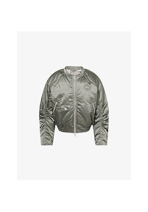 Womens Canada Goose Jade Nylon Bomber Jacket