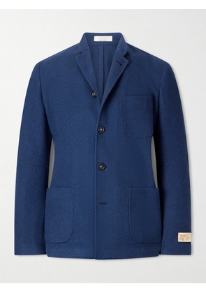 Massimo Alba - Bali Virgin Wool, Silk and Cashmere-Blend Blazer - Men - Blue - IT 46