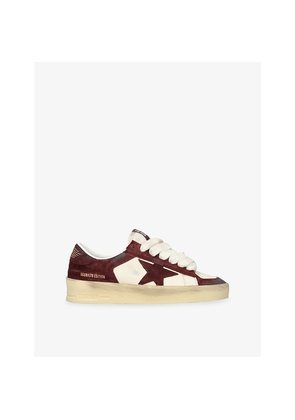 Womens Golden Goose Stardan 40527 Suede Low-Top Trainers