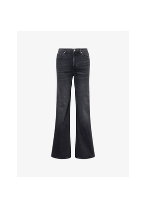 Womens 7 For All Mankind Modern Dojo Tailorless Stretch-Denim Jeans