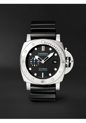 Panerai - Submersible QuarantaQuattro Automatic 44mm Stainless Steel and Rubber Watch, Ref. No. PNPAM01596 - Men - Black