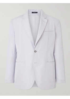 TOM FORD - Parachute Poplin Blazer - Men - Silver - IT 46