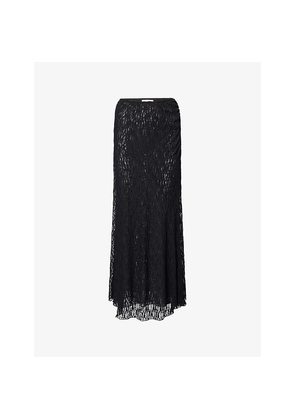 Womens Dissh Lizzie Layered Stretch-Woven Skirt
