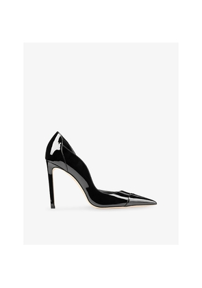 Womens Jimmy Choo Brigitte 100 Patent Leather Heels