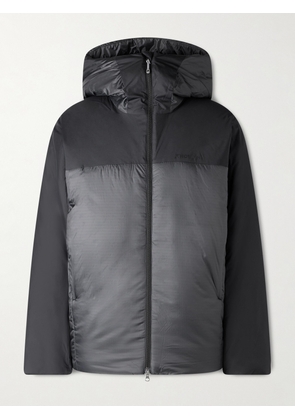 Houdini - Double Dunfri Switch Woven™-Panelled Spinner Ripstop Hooded Ski Jacket - Men - Black - S