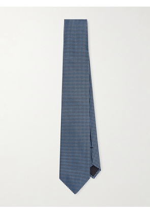 TOM FORD - 8cm Checked Silk Tie - Men - Multi