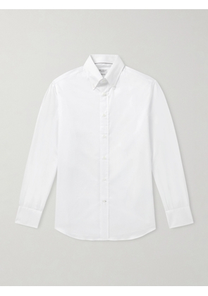 Brunello Cucinelli - Button-Down Collar Cotton Shirt - Men - White - S