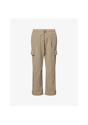 Mens The Couture Club Technical Wide-Leg Stretch-Woven Trousers