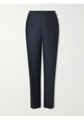 Canali - Tapered Super 130s Wool Suit Trousers - Men - Blue - IT 46