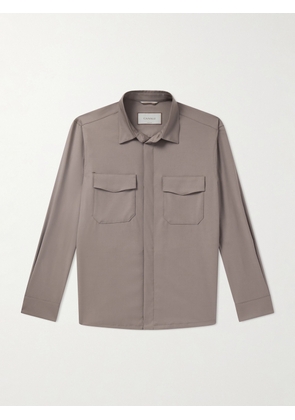 Canali - Wool-Blend Overshirt - Men - Neutrals - IT 46