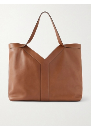 SAINT LAURENT - Marais Leather Tote Bag - Men - Red