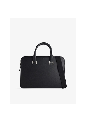 Mens Dunhill Cadogan Single-Gusset Leather Document Case