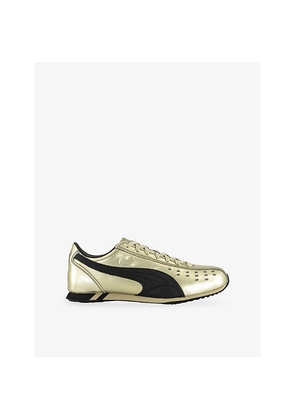 Mens Puma Sprint Leather Trainers