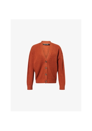 Womens Jenni Kayne Cropped Cashmere Knit Cardigan