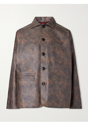 Beams Plus - Car Coat Jacket - Men - Brown - S