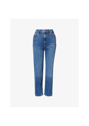 Womens Frame The Pencil Crop Stretch-Denim Jeans