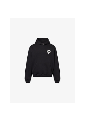 Mens The Couture Club Emblem Relaxed-Fit Cotton Hoody
