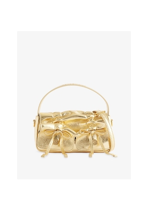 Womens Acne Studios Multipocket Micro Leather Cross-Body Bag