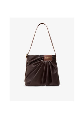 Womens Loewe Draped Leather Tote Bag