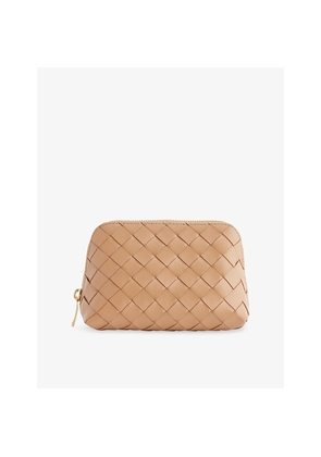 Womens Bottega Veneta Intrecciato Leather Pouch