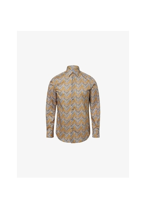 Mens Paul Smith Liberty Floral-Print Cotton Shirt