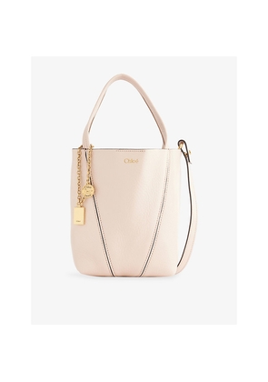 Womens Chloe Spin Small Leather Tote Bag