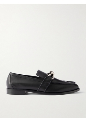 Bottega Veneta - Astaire Knot-Detailed Leather Loafers - Men - Black - EU 42