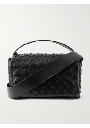 Bottega Veneta - Intrecciato Leather Messenger Bag - Men - Black
