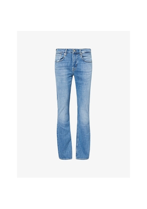 Mens 7 For All Mankind The Straight 34' Straight-Leg Denim Jeans