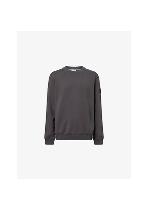 Mens Sandbanks Logo Badge Cotton Sweatshirt