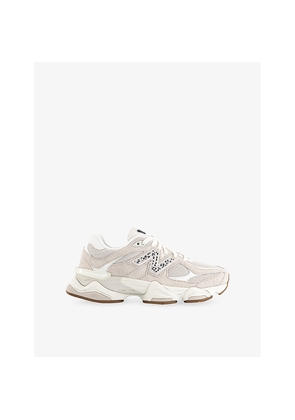 Womens New Balance 9060 Suede and Mesh Trainers