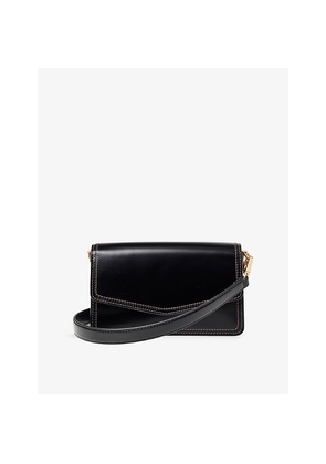 Womens Aspinal Of London Eliza Leather Clutch Bag