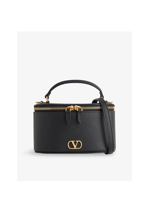 Womens Valentino Garavani Vlogo Signature Vanity Mini Leather Cross Body Bag
